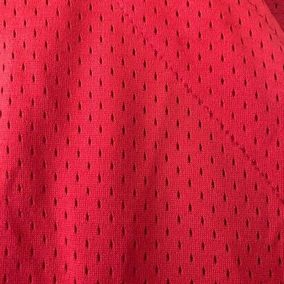 Mens / HIGH FIVE/ Baseball Jersey Sleeveless T Shirt Team Uniform Solid Red M/S - Picture 4 of 10